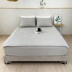 [지나송]니팅플라워 사계절용 침대패드 SS