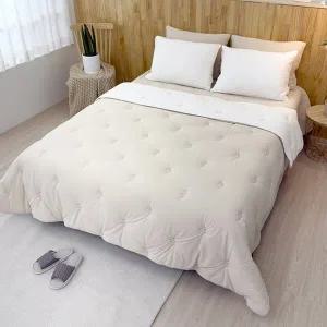 [지나송]샌드 니팅자수 사계절용 차렵이불 SK