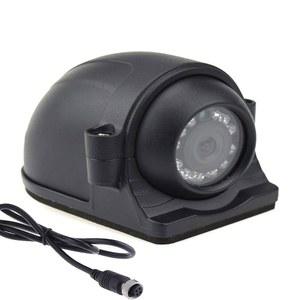 AHD 1080P 차량 측면 뷰 카메라 NTSC, 4핀 12개 LED IR 야간 투시 백업 후방 미러 카메라, 버스 트럭 트레일러 RV 캠퍼 트랙터 12V/24V용