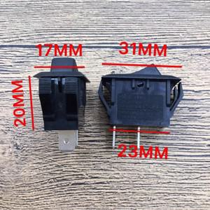 1~ 5개 보트 형 스위치 RL1-5 2핀 로커 전원 16A 250V 고전류