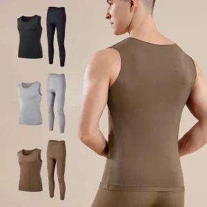 남성 스킨하트 이너웨어 세트 런닝 기모 겨울 내복 내의