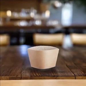 컵홀더 무지 테이크아웃 커피 종이컵 일회용 홀더 12온스 16온스 (1000개) 두꺼운