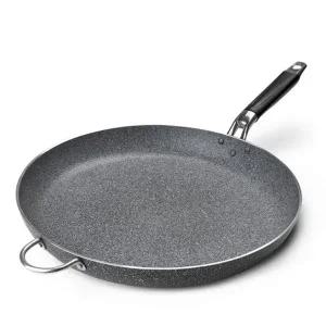 36cm 프라이팬 4중 스테인리스 통삼중 대형 프라이팬 인덕션 스테이크 캠핑용 전기 그릴 캠핑 볶음 궁중