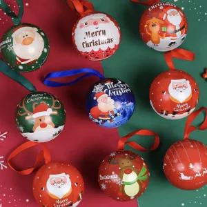 크리스마스 오너먼트 볼 트리장식 캔디볼 구디백 미니 선물 포장