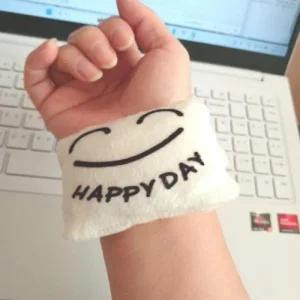 보호 스마일 손목 베개 쿠션 컴퓨터 각도 작업 (49Mh0)