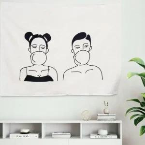 인테리어소품 포스터 집꾸미기 패브릭 대형 M (48ycu)