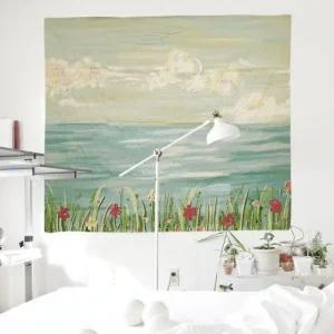 패브릭 유화 수평선 대형 인테리어포스터 포스터 M (48ycm)