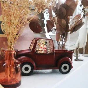 [아트박스]/비솜 픽업트럭 오르골 워터볼 크리스마스 트리 무드등