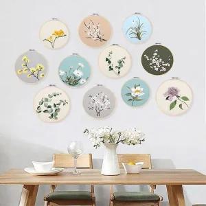 [골드스마일]자수 키트 초보자 수예도구 꽃자수