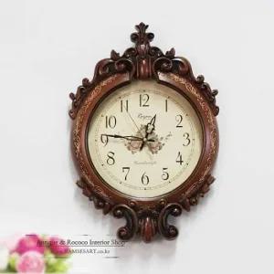 엘리제이슨 무소음 월넛 070215933 벽시계 무소음 선물 양면시계 모던시계 앤틱시계