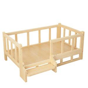 강아지 나무침대 프레임 원목 우드 반려동물 하우스