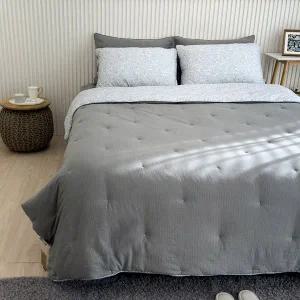 [지나송]니팅플라워 사계절용 차렵이불패드세트 SK