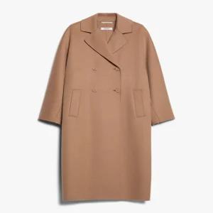 Max Mara 막스마라 CAPI 까피 버진울 더블 브레스트 롱코트 045 카멜 ？ 2429016061 045