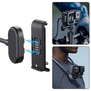 고프로 히어로 9 10 11 12 13 타입C 충전 커버 포트 스포츠 카메라 액세서리용 마그네틱 배터리 측면 커버