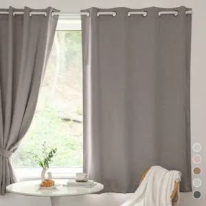 3중직 창문 암막커튼 아일렛 작은창 커튼 커텐 가리개