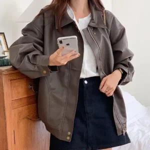 빅사이즈 511 네추럴레더카라자켓 DTCV567