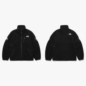 노스페이스 플리스 집업 자켓 뽀글이 겨울 방한 블랙 재킷