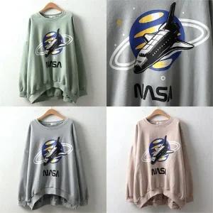 여성의류 RA 스페이쉽기모맨투맨 7825H012 빅사이즈