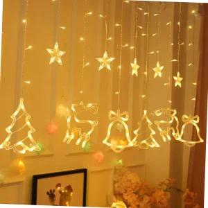 가랜드 조명 커튼식 크리스마스