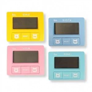 귀여운 공부 타이머 수험생 학습 스톱워치 시계_23680331