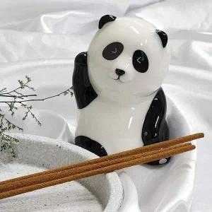 [골드스마일]팬더 홀더 인센스받침 스틱 거치대 손을 든 받침대