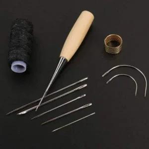 [셀러에이드]가죽수리세트 바느질 바늘 공예 봉제 구두 수리 도구