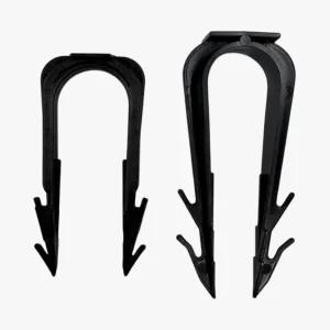 제일선재 U핀(PVC) 엑셀유핀 엑셀고정핀 배관자제 파이프고정 200개입 60mm/70mm