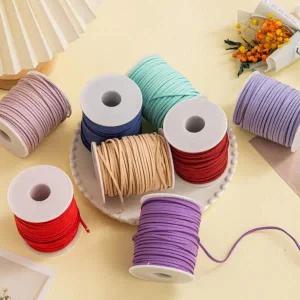 스웨이드끈 세무줄 가죽 공예 포장 부자재