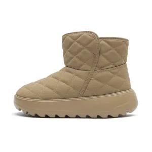 [페이퍼플레인] 겨울슈즈 퀼팅 패딩신발 발편한 숏부츠 털 방한화 PP1613