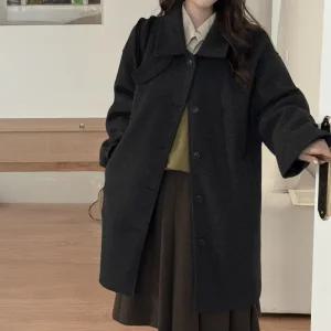 아브룬 비조 누빔 하프 코트 [2온스] 84733 빅사이즈 여성의류