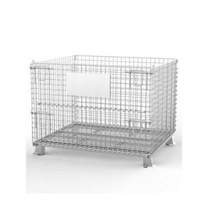 철제 접이식 메쉬파레트 철망 매쉬 1000X800X840MM 이동식 망카트 박스