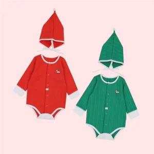 에뜨와 베키바디수트SET 07R717905 출산 신생아 백일선물 긴팔 롱슬리브 크리스마스 4260181