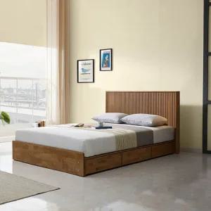 보루네오 템바 원목수납침대 SS DB4047