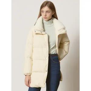 [리스트]LIST)] 부클 칼라 하프 덕다운 점퍼 (택가격:598000원)