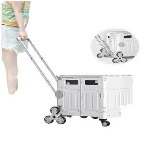 마트 큐폴드 시장구루마 접이식프로 바구니 쇼핑