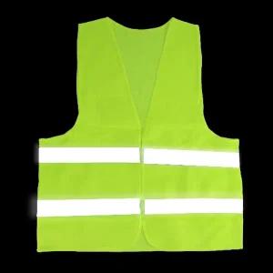 형광 안전조끼 녹색