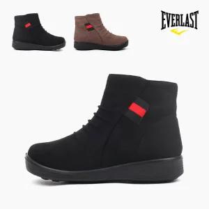 [에버라스트 슈즈][고급인솔증정] E베리어 여성 스웨이드 부츠 방수 발