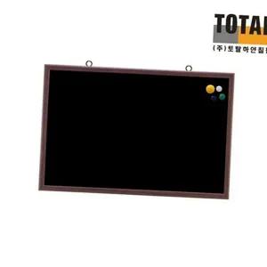 벽걸이 블랙 자석 보드 가정용 월넛 자석 칠판 사무용 850x1200