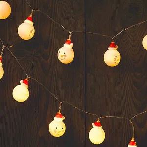 용품 크리스마스 조명 인테리어 눈사람 꼬마 트리 전구 산타