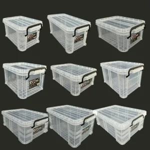 신한리빙 레오박스 3L 5L 6L 8L 11L 19L 22L 34L 40L 정리 수납박스 리빙박스