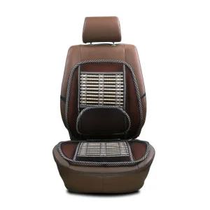 원스카 메쉬 허리 등받이 시트 대나무 커버여름 통풍 자동차카 좌석 카시트 방석세트 망사 사계절 차량 여