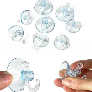 흡착 후크 주방 유리 창문 월넛 큐방 투명 끈적이형 유리 거울 투명 주방