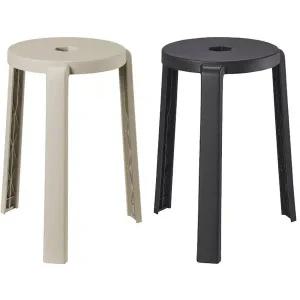 [이케아] IBBARBO 이바르보 원형 스툴 45cm/원형의자/보조의자/화장대의자/간이의자/식탁의자