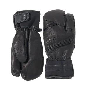 [루디스] 스노우프로 LUPDUG03 블랙 스키 보드 삼지 방한 가죽 장갑