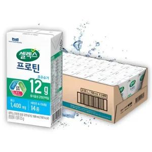[셀렉스] 매일유업 셀렉스 코어 프로틴 로우슈거 190ml X 24개