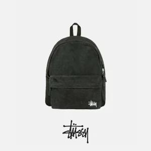 [정품] 스투시 STUSSY 캔버스 백팩 워시드 블랙