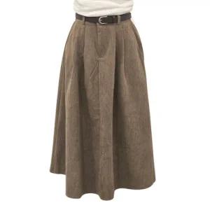 [롯데백화점]스튜디오화이트 골덴 벨트 스커트 (MKASKD627)