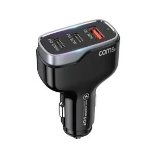 총출력138W 차량용 3포트 고속충전기 최대105W포트