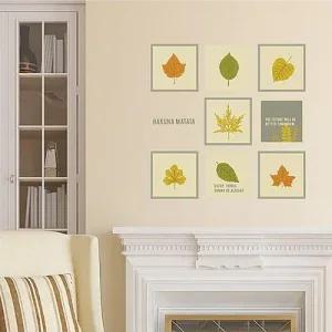 프레임네이쳐 디자인스티커 시트지 벽지 포인트스티커 W271062