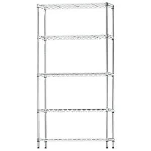 메탈포스 25파이 5단 철제선반 900X450X1800